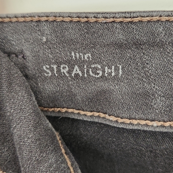 LIVERPOOL Los Angeles Women's Straight Gray Jeans Size 0 - Picture 5 of 10